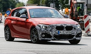 BMW 1 Series Facelift Rolls Into View