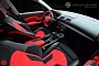 BMW 1-Series Red and Black Interior by Carlex