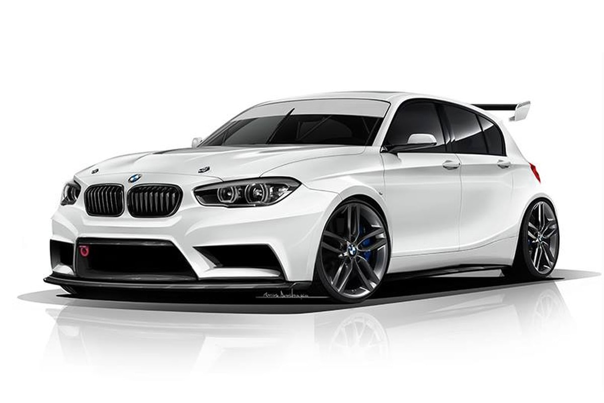 BMW 1 Series Rendered as Proper Racing Car by ADF Motorsport - autoevolution