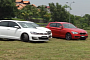 BMW 125i vs Golf GTI vs Mercedes-Benz A250 vs Volvo V40 Comparison Test
