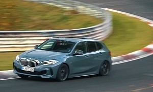 BMW 128ti Warm Hatchback Sounds Underwhelming While Testing at the Nurburgring