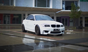 BMW 1M Coupe on ADV.1 Wheels by Antelope Ban