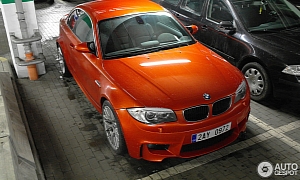 BMW 1M Coupe Spotted Looking Great in the Czech Republic