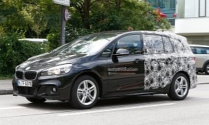 BMW 2 Series Active Tourer 7-Seater Spotted Wearing M Sport Package