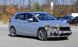 2018 BMW 2 Series Active Tourer Facelift Spied For The First Time