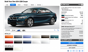 BMW 2 Series Configurator Online