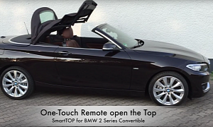 BMW 2 Series Convertible’s Top Can Now Be Remotely Operated