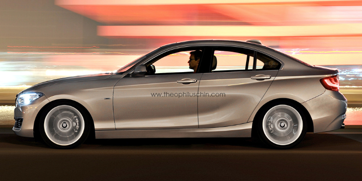 BMW 2 Series Gran Coupe Rendering