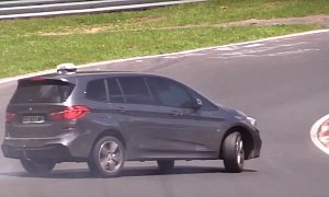 BMW 2 Series Grand Tourer Taxi Drifting on Nurburgring: Not Your Usual Ring Taxi