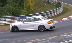 BMW 2 Series Nurburgring Near Crash Is Why Drifting Is Forbidden