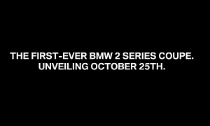 BMW 2 Series Will Be Unveiled on October 25th