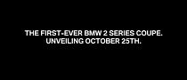 BMW 2 Series Will Be Unveiled on October 25th