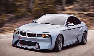 BMW 2002 Hommage Concept Wooes Audience at 2016 Concorso d'Eleganza