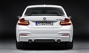 BMW 228i with M Performance M235i Exhaust Doesn’t Sound Like Your Average 4-Banger