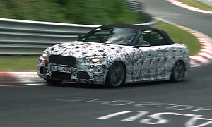 BMW 235i or M235i Convertible Testing on the Nurburgring