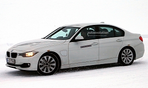 BMW 3 Series eDrive Shows Its Electric Plug for the First Time