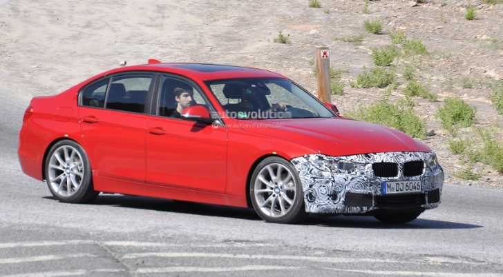 BMW 3 Series Facelift spyshots