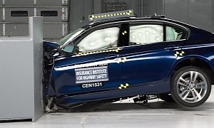 BMW 3 Series Facelift Gets Tested by IIHS, Doesn't Get Top Safety Pick Rating