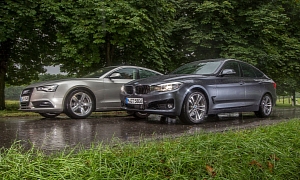 BMW 3 Series GT vs Audi A5 Sportback Comparison Test