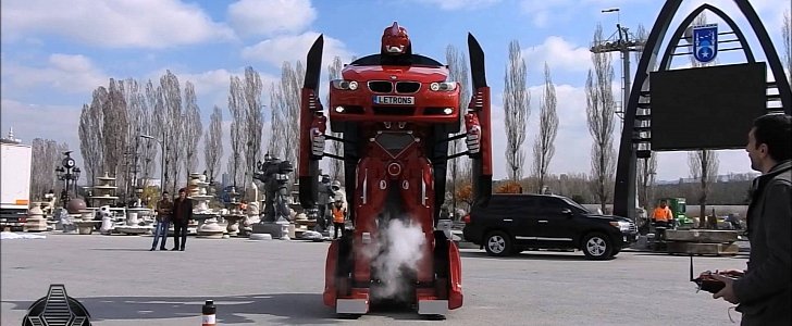 BMW 3 Series Made into Classic Transformer Robot