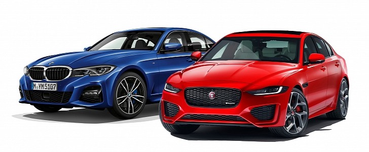 BMW 3 vs Jaguar XE