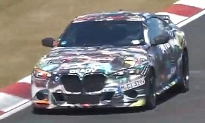 M4-Based BMW 3.0 CSL Hommage Special Edition Sounds Angry on the Nurburgring