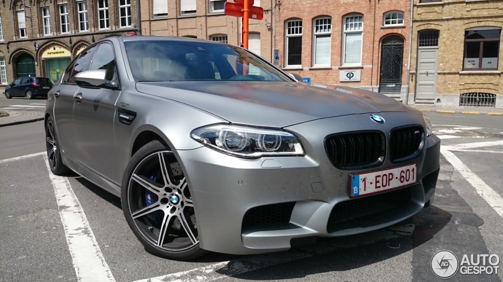 Bmw M5 30 Jahre Edition Spotted In Belgium Autoevolution