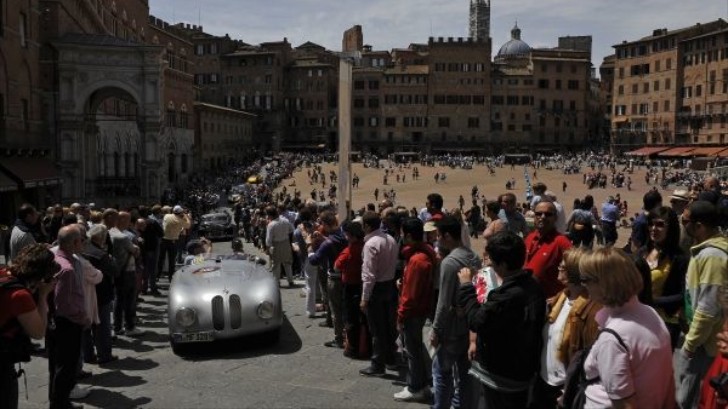BMW 328 at the Mille Miglia