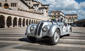 BMW 328 Finishes 2013 Mille Miglia 75 Years After Its Debut
