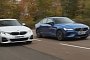 BMW 330e Takes on Volvo S60 T8 in Plug-In Sedan Review and Drag Race