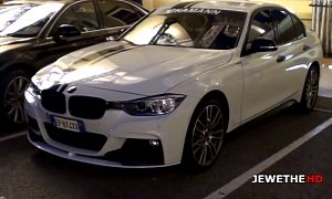 BMW 328i Driver Fails Miserably at Drifting in Monaco