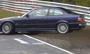 BMW 360-Degree Nurburgring Spin Goes from Near-Crash to Driving Lesson