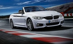 BMW 4 Series Convertible also Has M Performance Parts Available