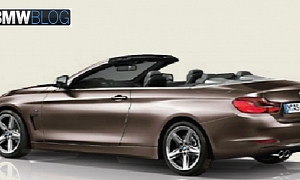 BMW 4 Series Convertible Rendering