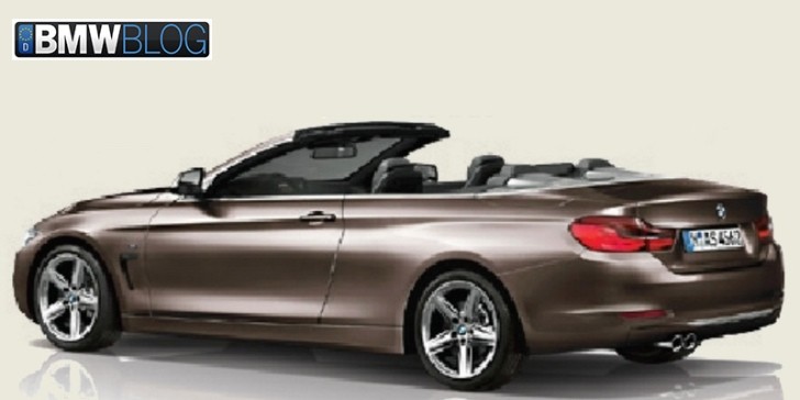BMW 4 Series Convertible rendering