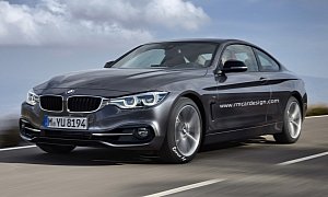 BMW 4 Series Coupe Facelift Rendered: Looks Like the Real Deal