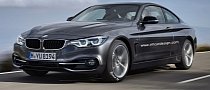 BMW 4 Series Coupe Facelift Rendered: Looks Like the Real Deal