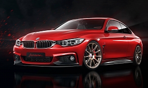 BMW 4 Series Coupe M Sport Receives Virtual Tuning