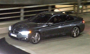 BMW 4 Series Coupe Spied Totally Undisguised