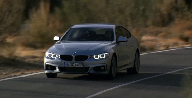 BMW 4 Series Gran Coupe Driving Scenes