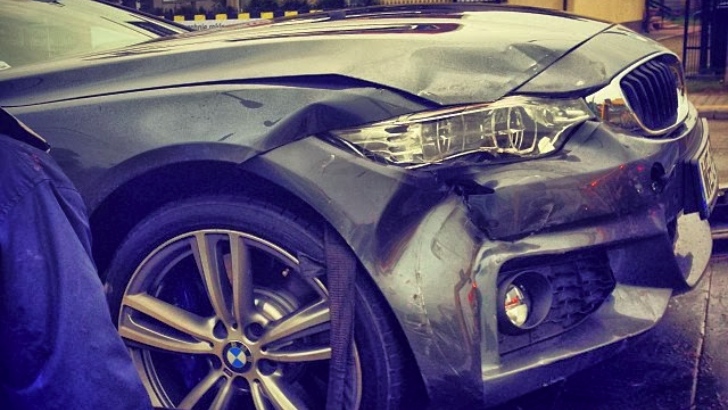 BMW 4 Series crash