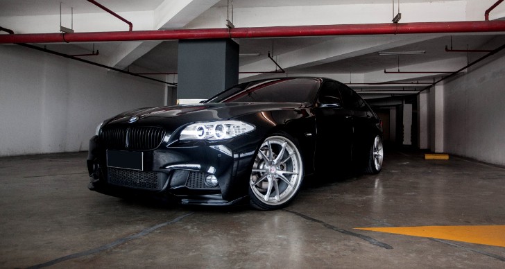 BMW 5 Series on HRE Wheels
