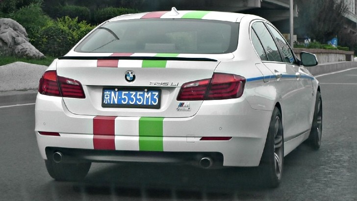 Italian-Themed BMW in China