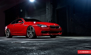 BMW 6-Series Coupe on Vossen Concave Wheels
