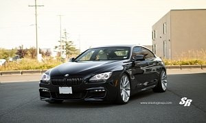 BMW 6 Series Gran Coupe Gets Serious on PUR Wheels