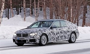 2018 BMW 6 Series GT Spied While Testing M Sport Version in Winter Conditions
