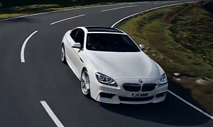 BMW 640d M Sport Britain Road Footage Launched