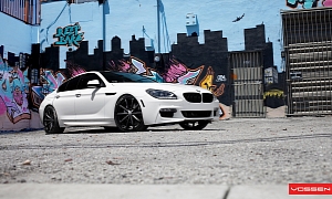 BMW 650i Gran Coupe Shows Off Cool Kicks from Vossen