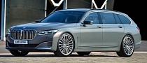 BMW 7 Series Touring Rendering Is What Happens When You Flatten an X7 SUV