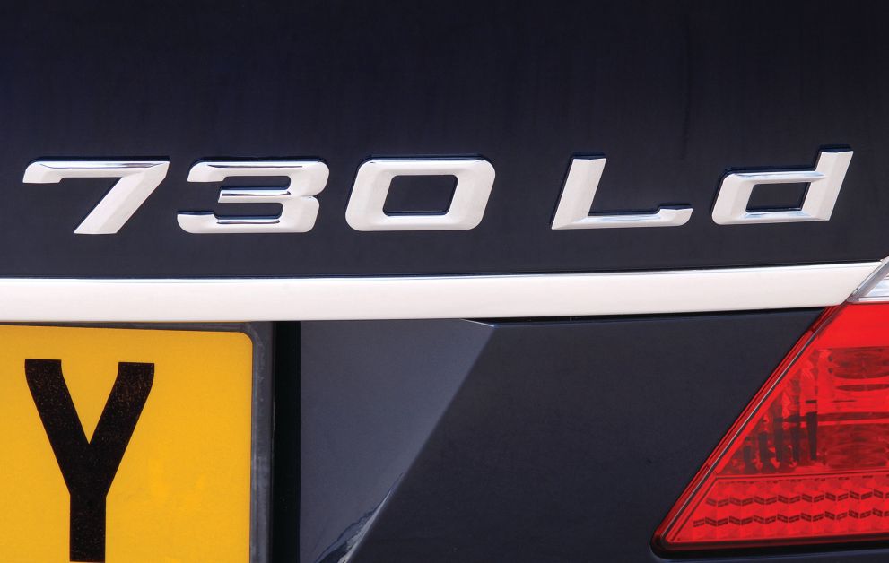 The new BMW 730Ld - badge detail